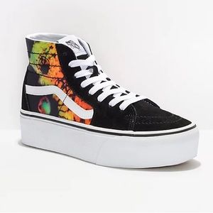 Vans Sk8-Hi Paradoxical Black Tapered Stackform Shoes